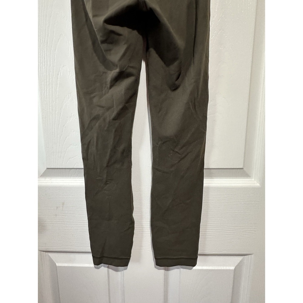 Lululemon Wunder Train High-Rise Crop Leggings 23" Everlux - Size 2 - Green - Picture 6 of 7